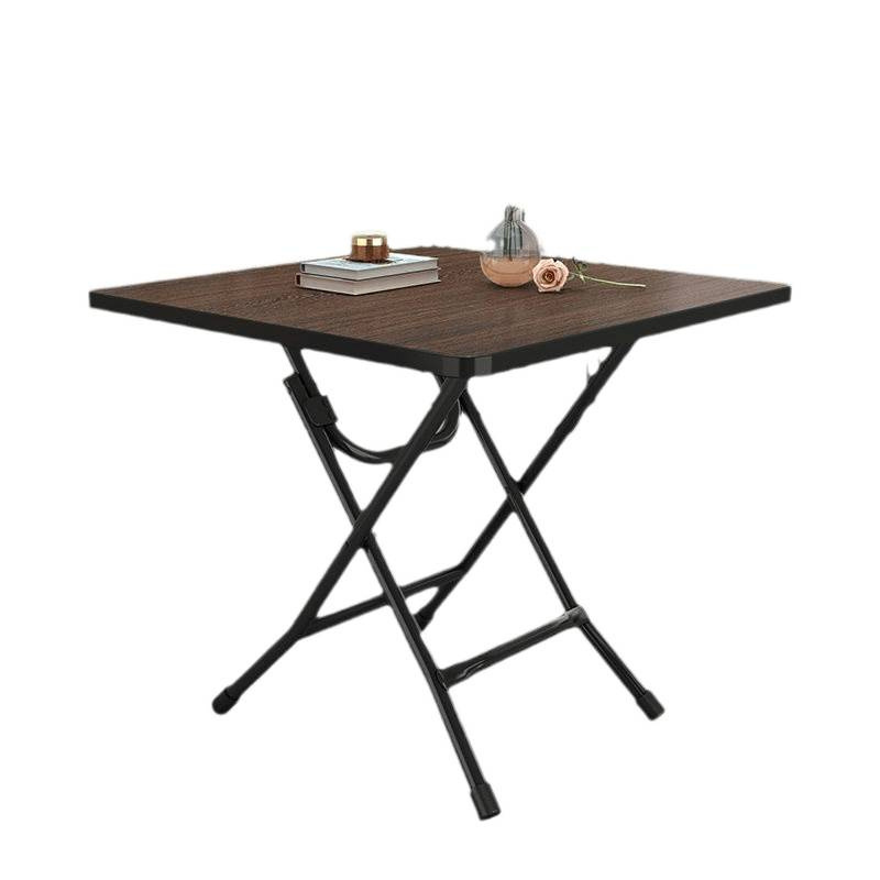 ⭐ Folding table, folding dining table, simple household dining table, rental house, street stall, simple small apartment dining table Item Picture