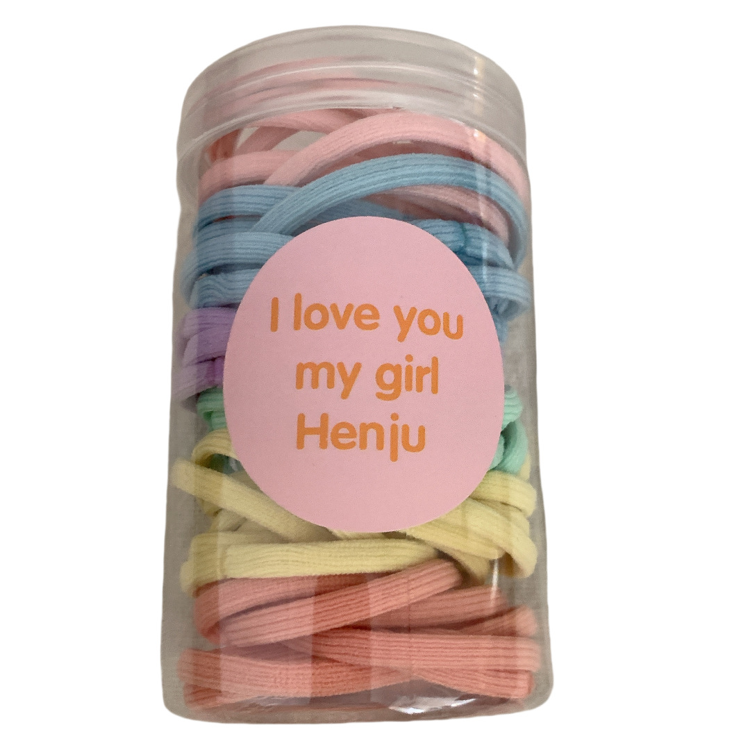 New children's hair accessories from South Korea: high-elasticity, thickened, non-damaging to hair, girls' hair ties, hair bands, and headwear for women Item Picture