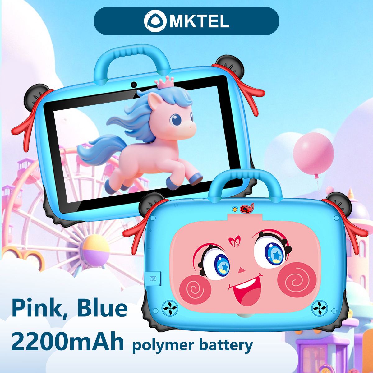 Wholesale MKTEL T72 7-inch high-definition children's WIFI tablet computer factory direct sales store for foreign trade details Picture