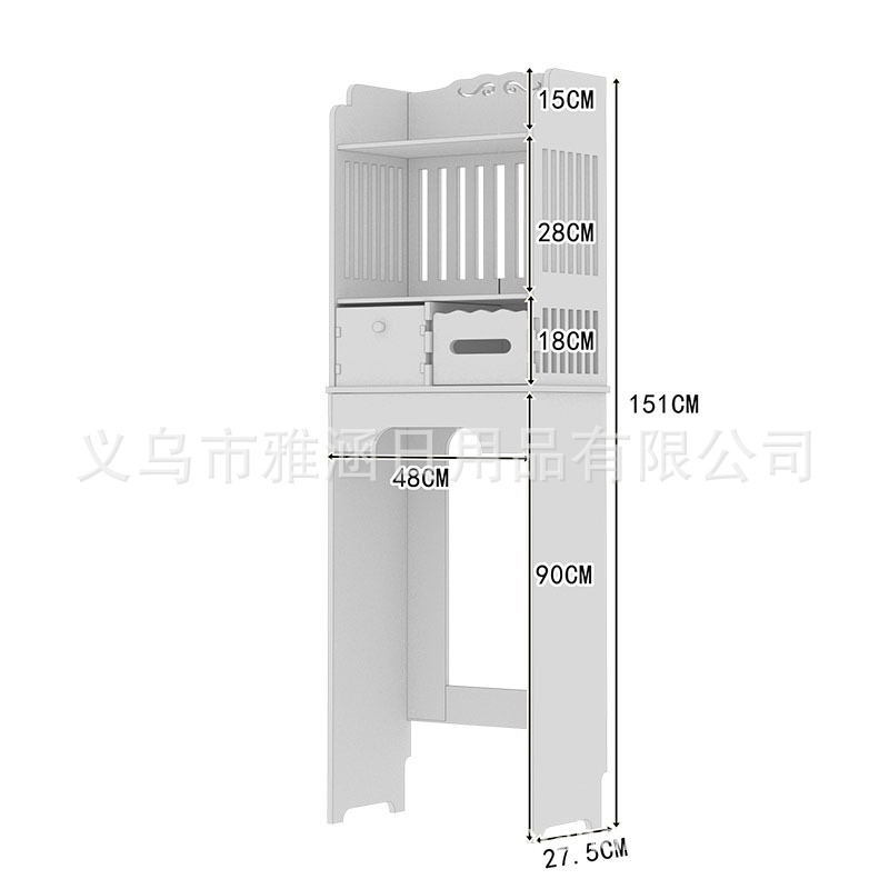 卫浴置物架实物图