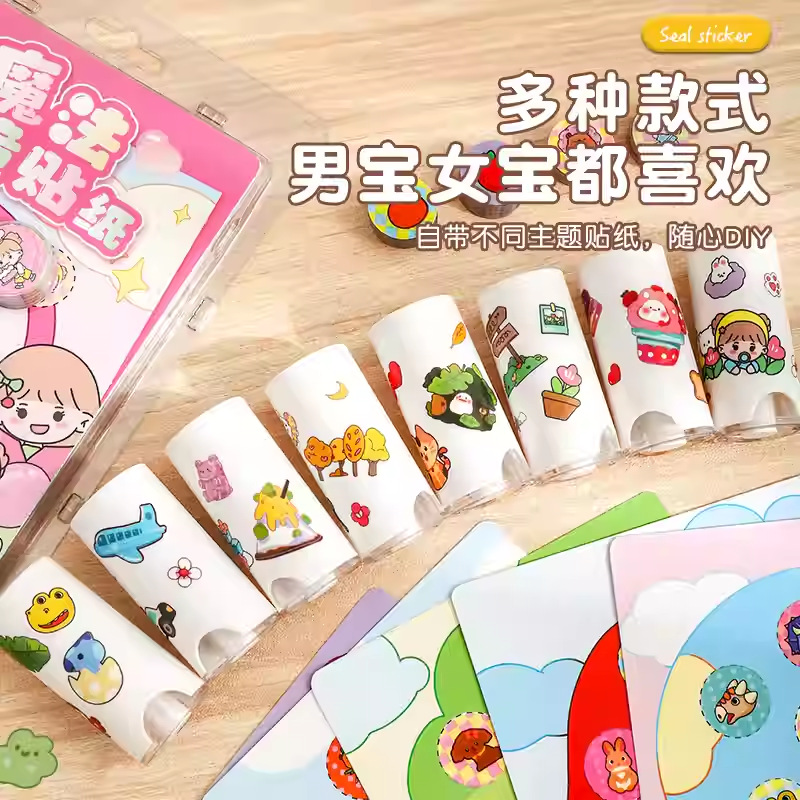 造景贴纸/贴纸/3D立体浮雕贴/3D贴纸/滴胶厚贴纸产品图