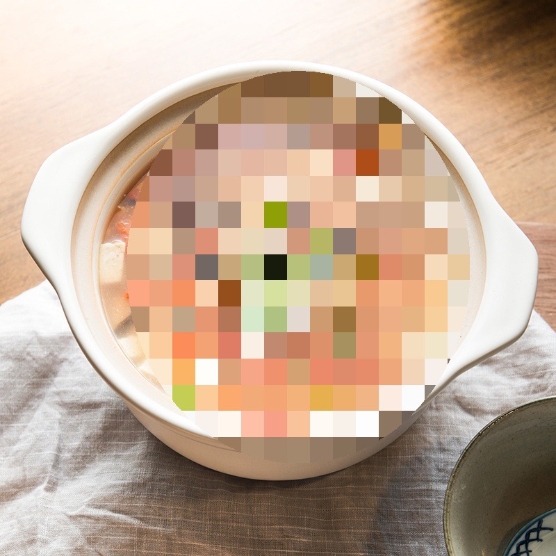 Large-capacity, high-temperature resistant, health-preserving soup pot, wide-mouthed clay pot, ceramic pot, stewing pot, household, made of Shi Ruizhifeng clay Specification image