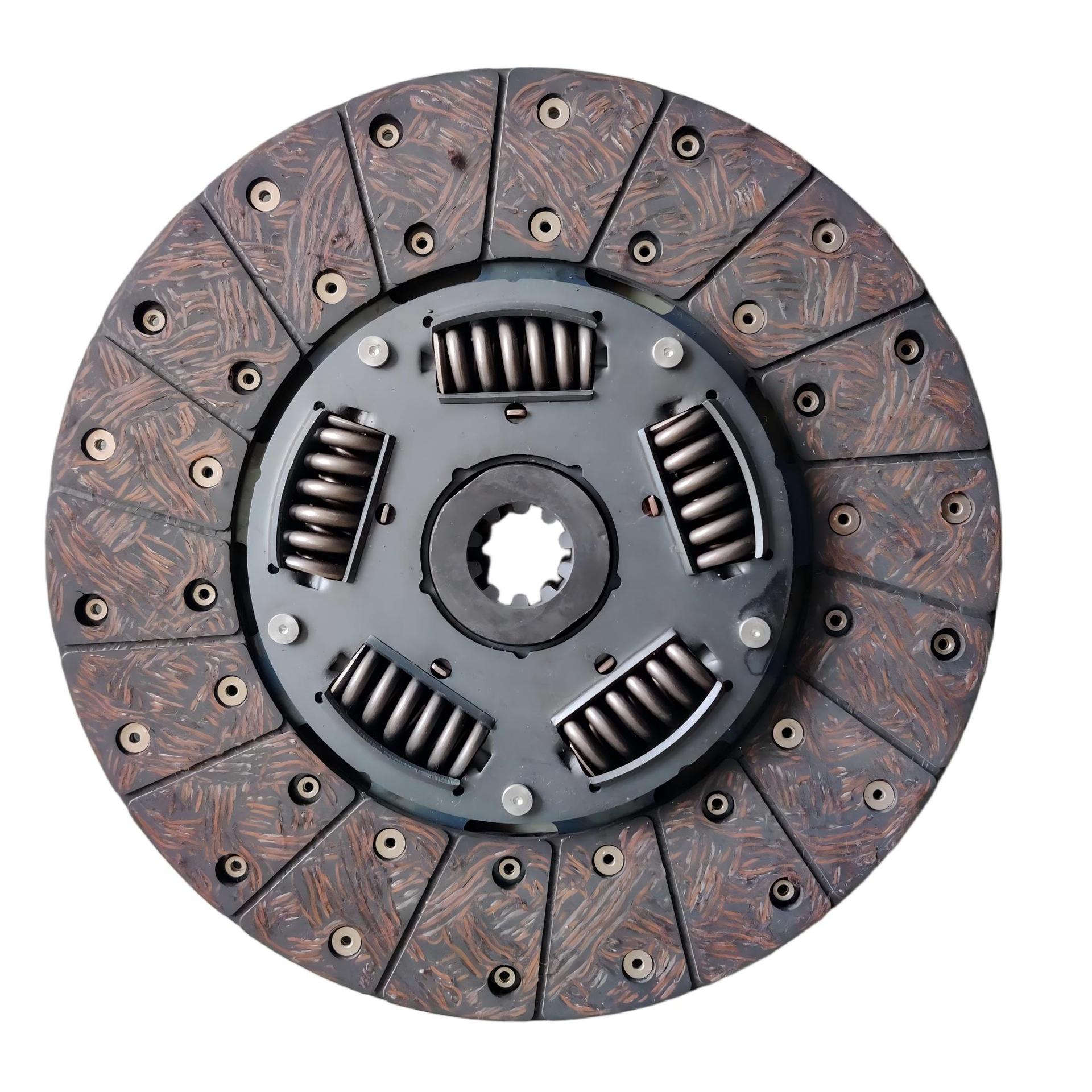 东风天龙离合器片专用DCI420牵引车原厂品质三件套耐高温超耐磨