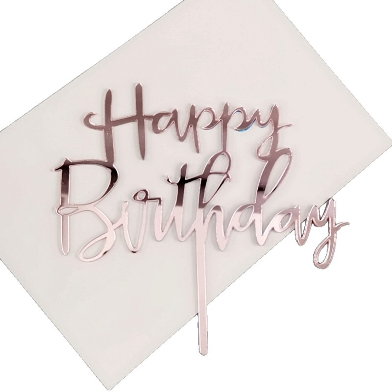 塑料蛋糕插签/圣诞插件白底实物图