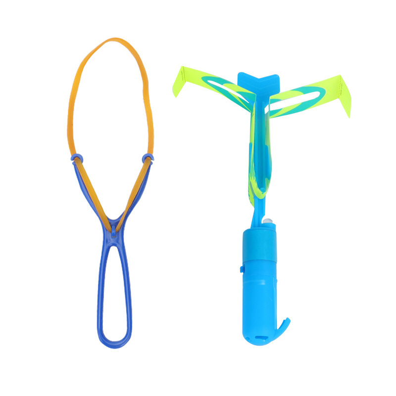 Luminous slingshot arrows, blue lights, double flashing swords, children's gifts, night market stalls, popular toys, wholesale from manufacturers Item Picture