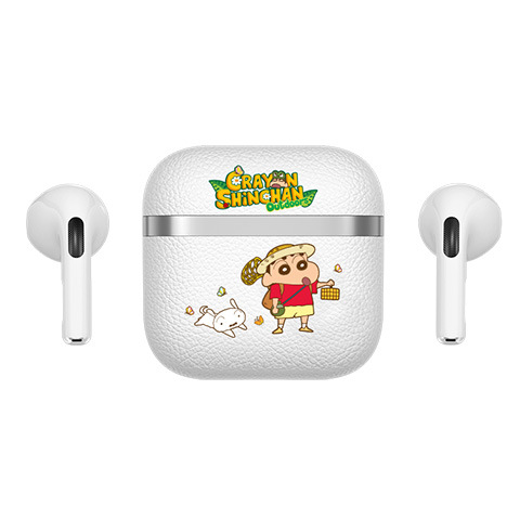 Crayon Shin-chan D4 wireless Bluetooth headphones for gaming, listening to music, noise-cancelling, cute and good-looking student in-ear headphones Item Picture