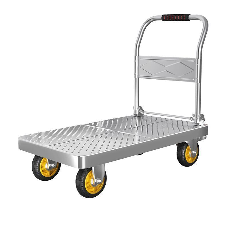 Household flatbed carts, folding silent pulleys, thickened steel plate cargo trolleys, hand carts and handling carts are available for consignment Item Picture