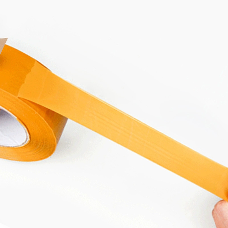 Wholesale transparent tape, express packaging, full box tape, light yellow, special for sealing boxes, not easy to break, high viscosity tape, 4.5cm*50m Specification image