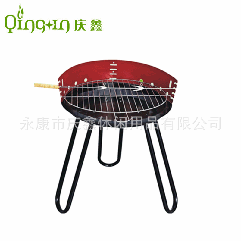 厂家直销 大号迷你烧烤炉 苹果烧烤炉 便携野营烧烤炉 烧烤炉厂家
