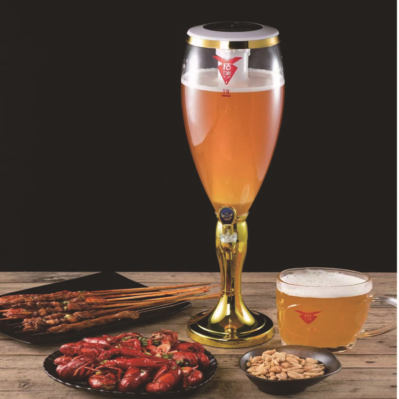 In-stock wine cannons, beer barrels, draft beer barrels with faucets, bars, KTVS, night markets, commercial beverage barrels, cola barrels, wine cannons details Picture