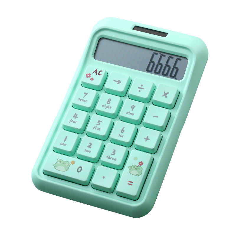 RZ-859 high-appearance-level, colorful and cute calculator, dedicated for wholesale of portable office calculators Item Picture