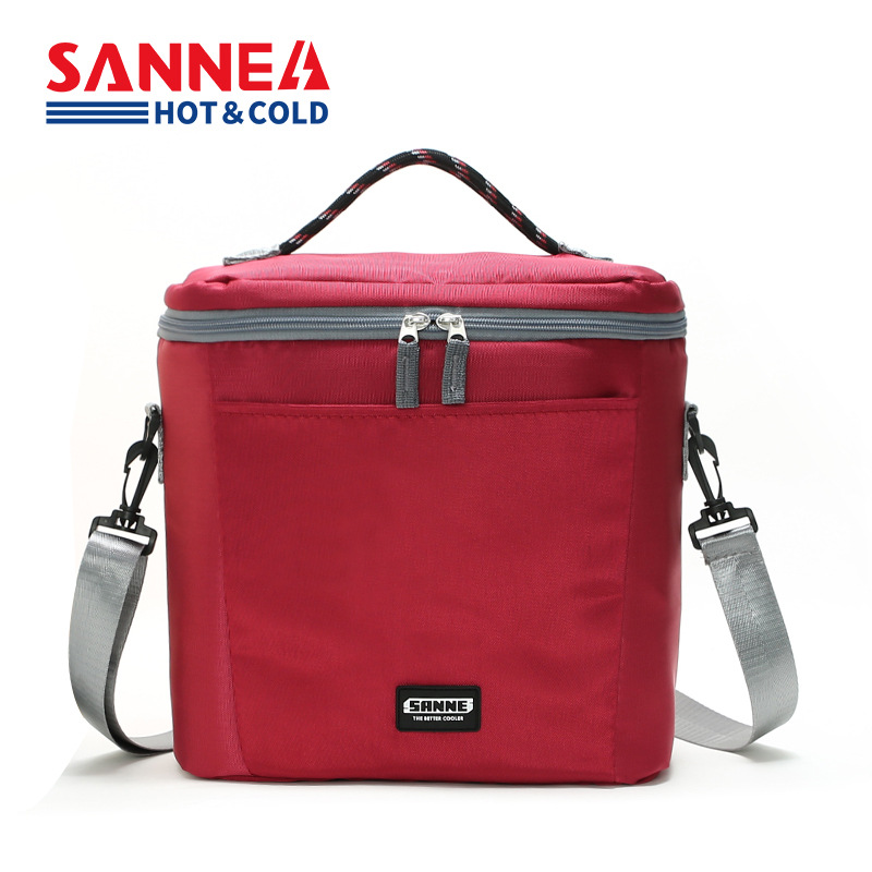 Saneng lunch box bag, insulated bento, hand-held bag, breast milk preservation backpack, student outdoor portable lunch backpack details Picture