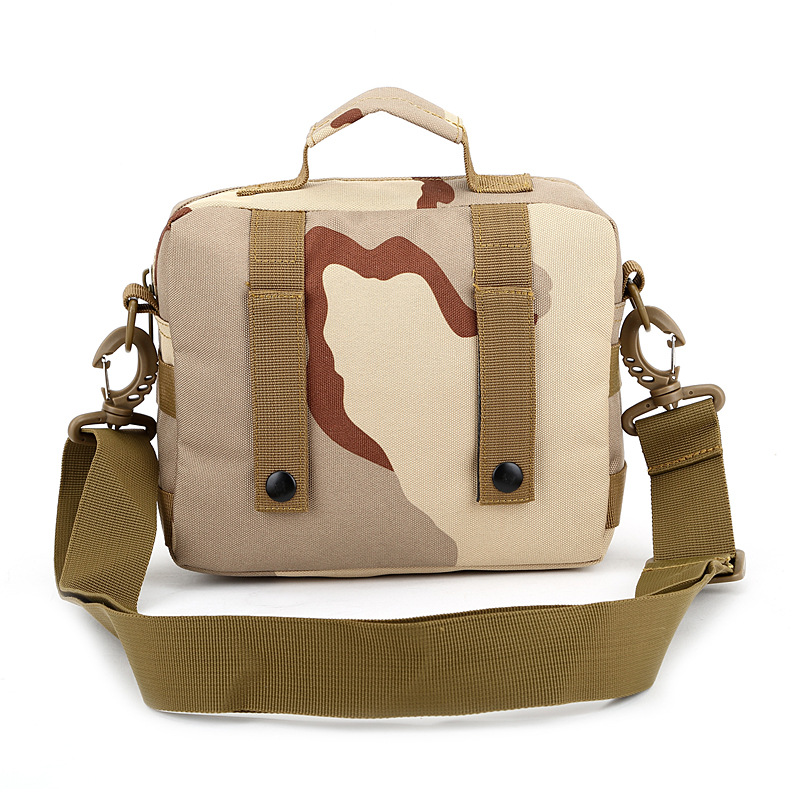 Outdoor camping tactical waist bag, outdoor sports single-shoulder bag, men's camouflage handbag, crossbody cycling waist bag Specification image