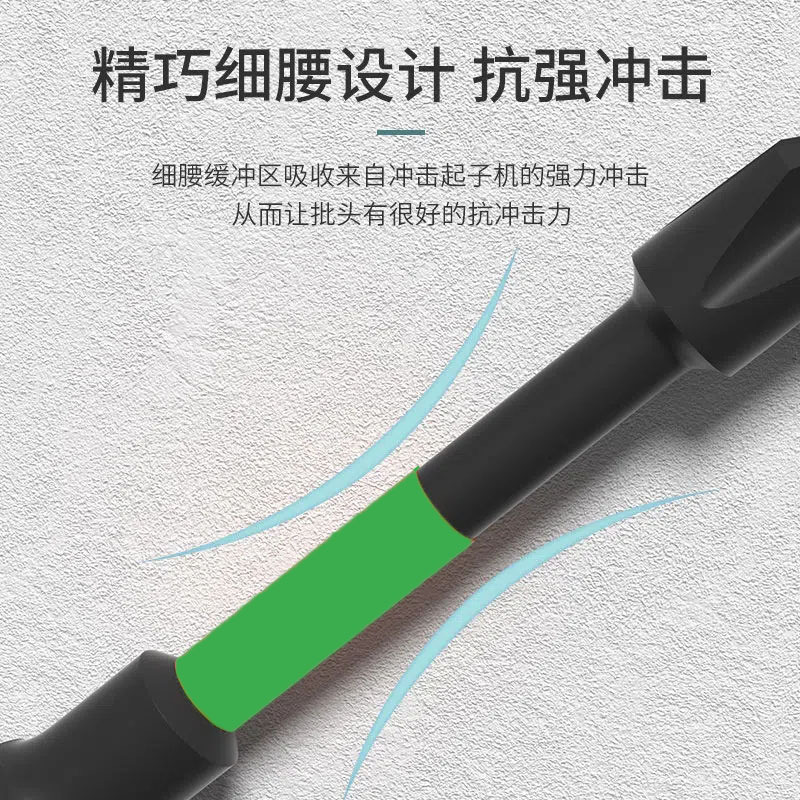 Black cross-shaped impact screwdriver, hand drill, screwdriver tool, hexagonal handle, strong magnetic electric screw, screwdriver tip, screwdriver head Application Scenario