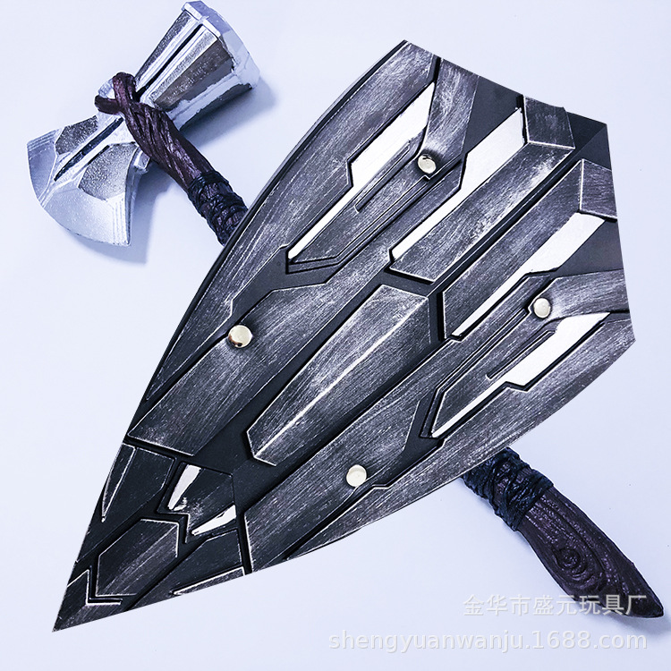 Avengers 4 Marvel Weapons and Props New American Shield peripheral cosplay Captain America Shield 1:1 Claw Shield Application Scenario