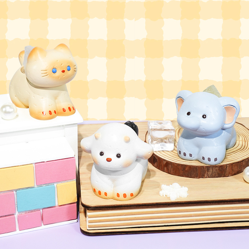 贝贝驮水晶盲盒可爱动物手办摆件小礼品网红惊喜生日礼物装饰香氛细节图