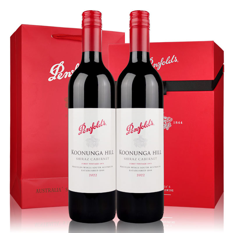 澳大利亚红酒寇兰山设拉子赤霞珠干红葡萄酒750ml