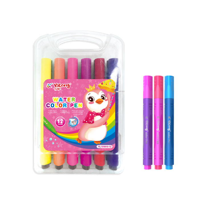 Manufacturer's price: 12-color watercolor pen with triangular rod, quick-drying art painting marker pen, watercolor pen