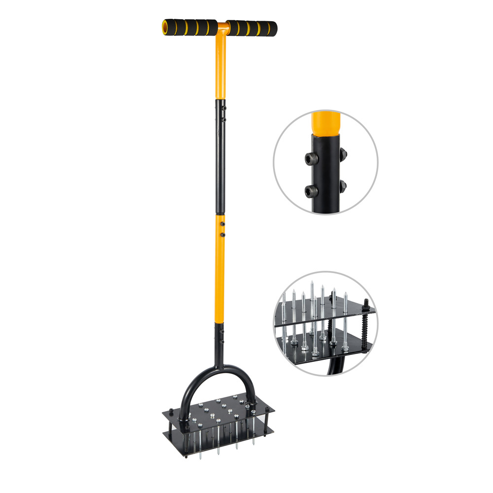 Nueva amazon venta caliente soltador volador Lawn Aerator Spike Manual Tool Item Picture