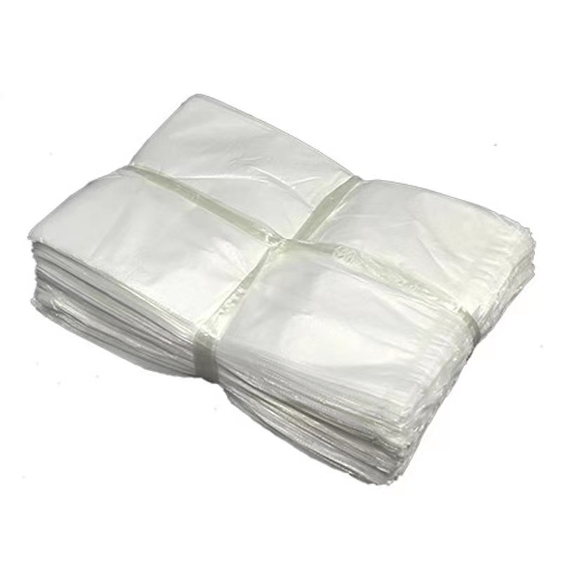 防尘防潮PE袋大号加厚低压袋透明现货平口袋低压薄膜袋塑料袋批发白底实物图