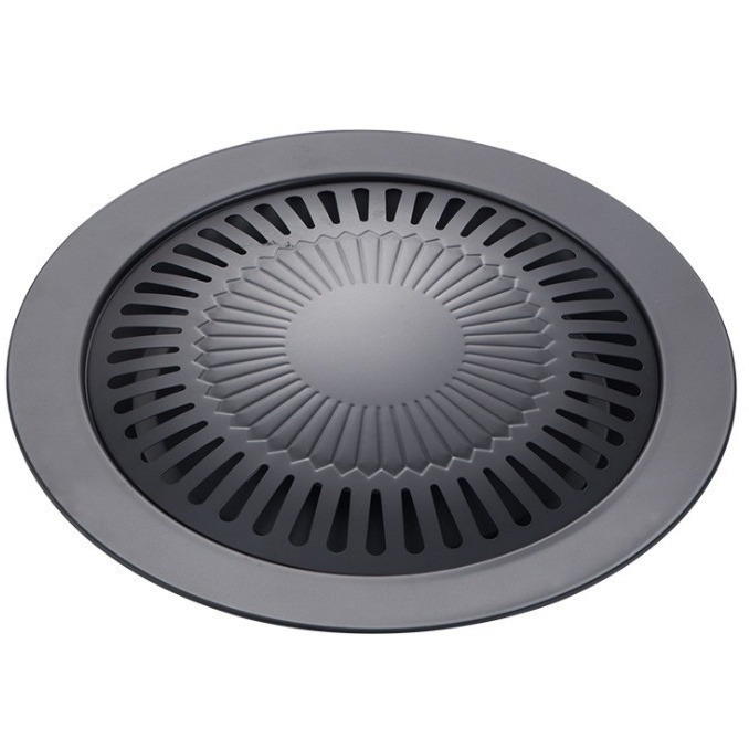 烤淀粉肠炉子/烤锅/烧烤盘/露营炊具/铝箔盘白底实物图