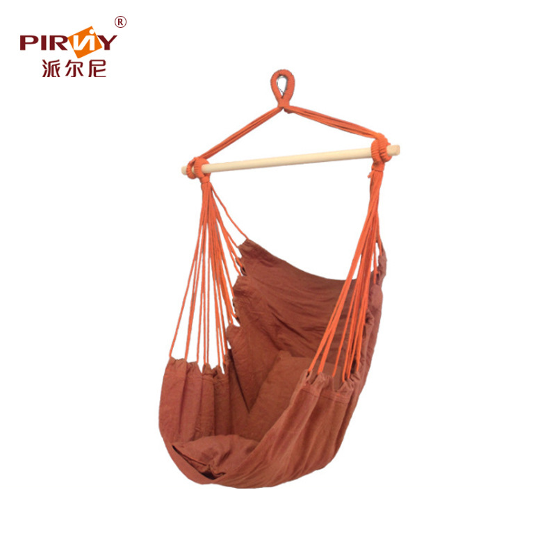 ins吊床户外网红秋千室内成人宿舍帆布家用懒人北欧民宿摇篮白底实物图