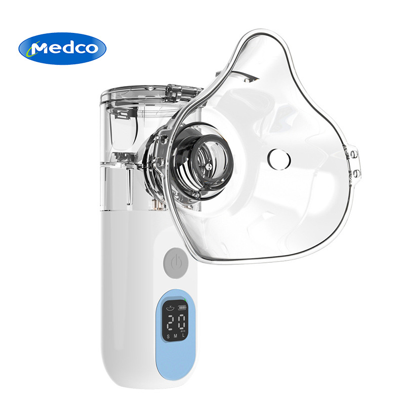 KS015 Handheld micro-mesh nebulizer for foreign trade, English packaging, portable ultrasonic household nebulizer