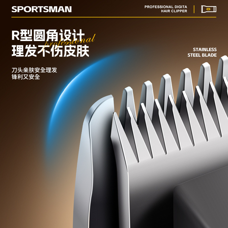 جهاز جديد لحلاقة الشعر من طراز SM-739 يحلق شعره من أجل حلاقة الشعر Specification image