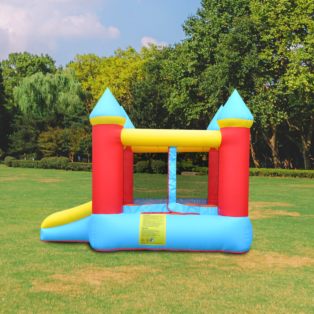 Small children's inflatable castle, indoor small trampoline, home slide, cross-border trampoline, trampoline house manufacturer Application Scenario