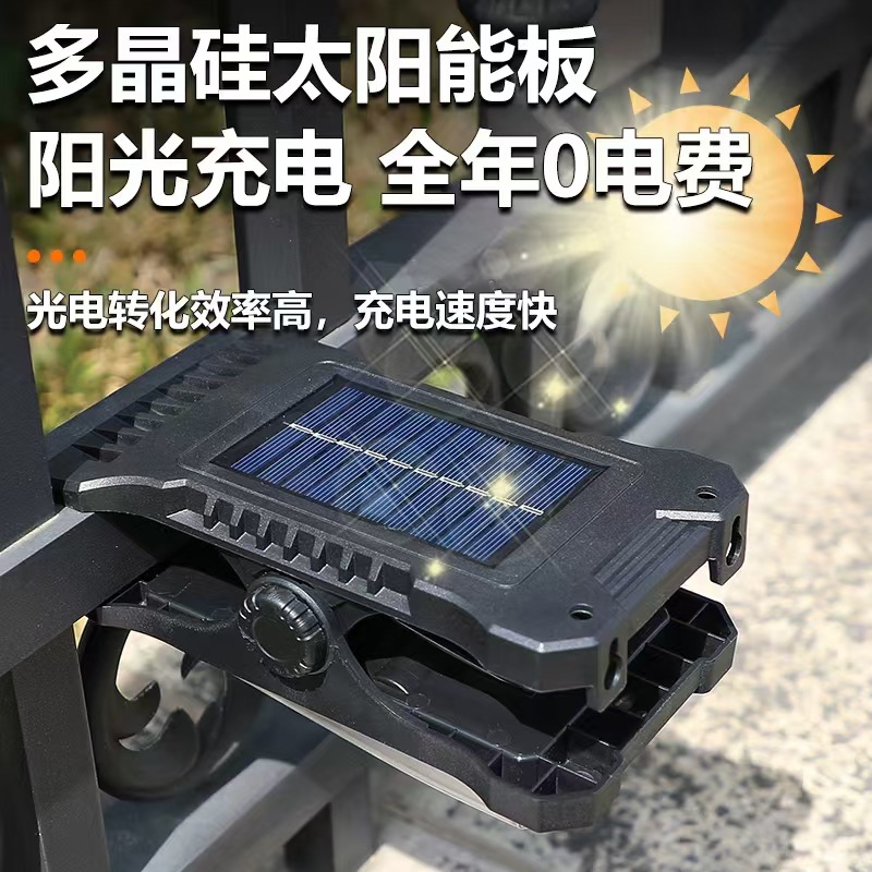 New solar clip lights, home garden and courtyard lights, sensor lights, emergency lighting, corridor lights, waterproof and ultra-bright details Picture