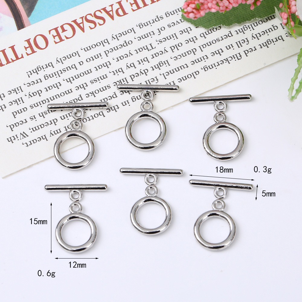 New simple and versatile bracelet, necklace clasp, OT clasp, diy finishing chain, connecting clasp, necklace, bracelet clasp accessory details Picture
