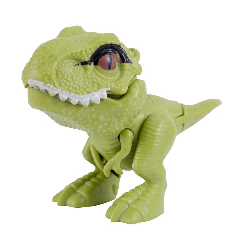 New finger-biting dinosaur toy with movable joints for children, Q-version Tyrannosaurus rex model decorative item, creative gift Item Picture