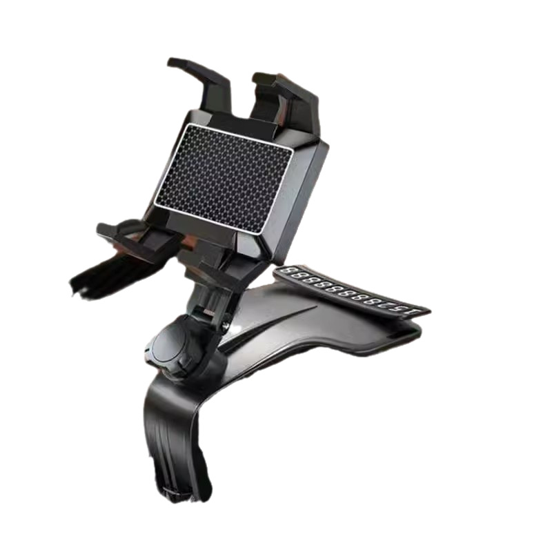 New type of car mobile phone stand, dedicated dashboard, fixed rearview mirror, car navigation system, number plate support frame Item Picture
