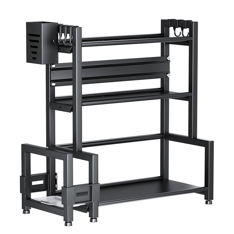 Countertop seasoning rack, kitchen storage rack, cross-border multi-functional chopstick holder, storage rack, wholesale knife rack, chopping board rack Item Picture