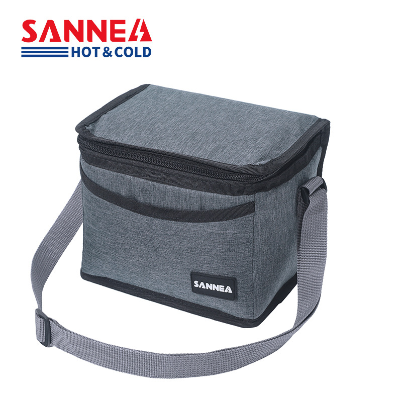 SAN Neng's new student lunch insulated bag, large-capacity portable lunch insulated bag, bento box, and outdoor portable lunch box details Picture