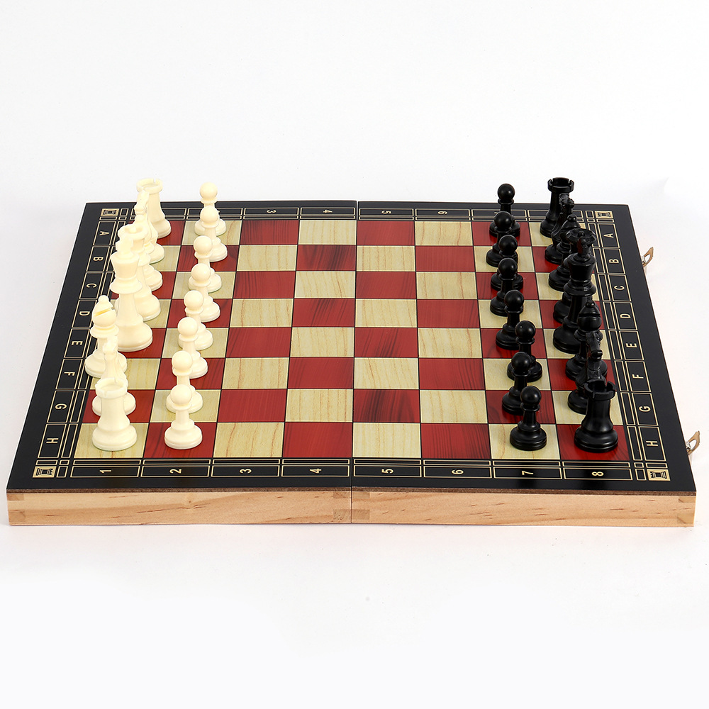 多尺寸带磁国际象棋桌上游戏玩具牌多尺寸跨境厂家直销批发塑料棋产品图