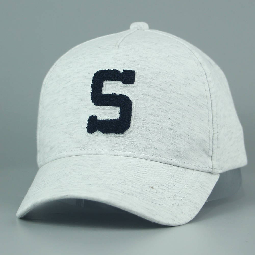 Spring and summer sun protection and shading solid-color skin-friendly cotton adult baseball caps, embroidered printed children's baseball caps from the cap factory details Picture