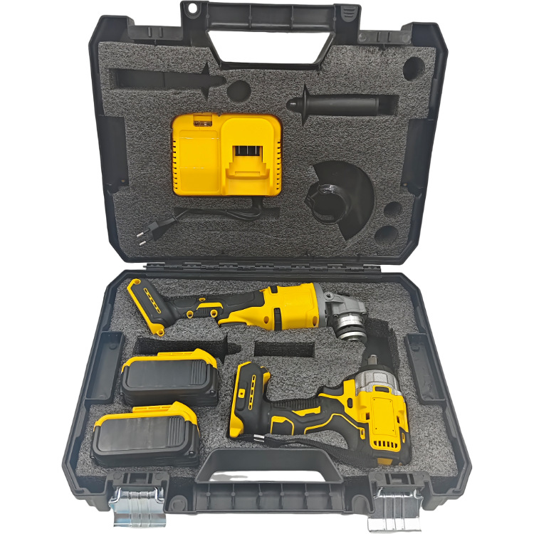 Wholesale DW model wrench Angle grinder two-piece set multi-functional industrial building decoration power tools for foreign trade Item Picture