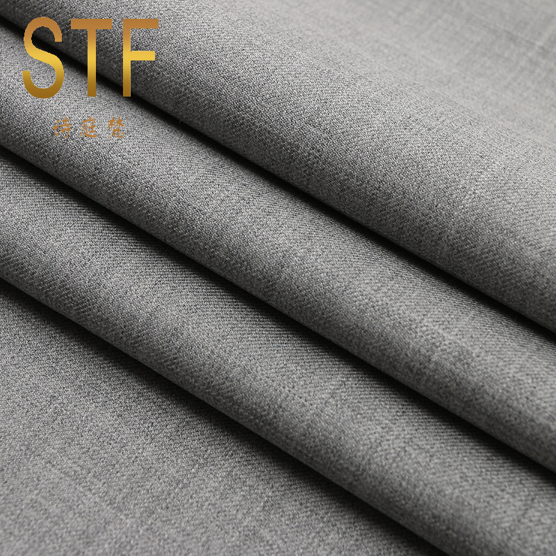 面料定制春秋时尚男士商务装面料羊毛西装面料精纺职业装毛料细节图