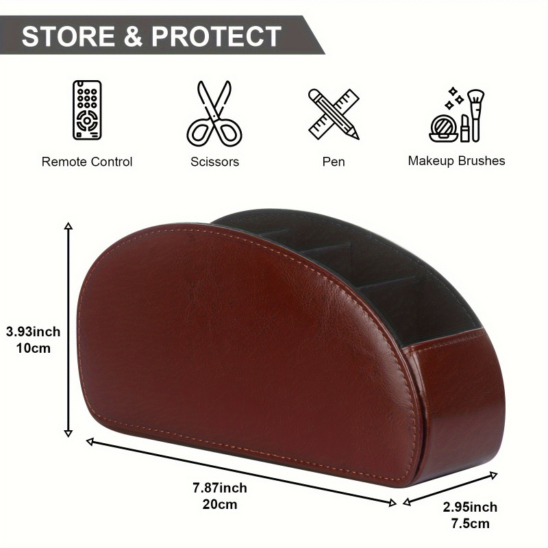 跨境外贸新款代发ControlHolderLeatherOrganizerforTVDVD