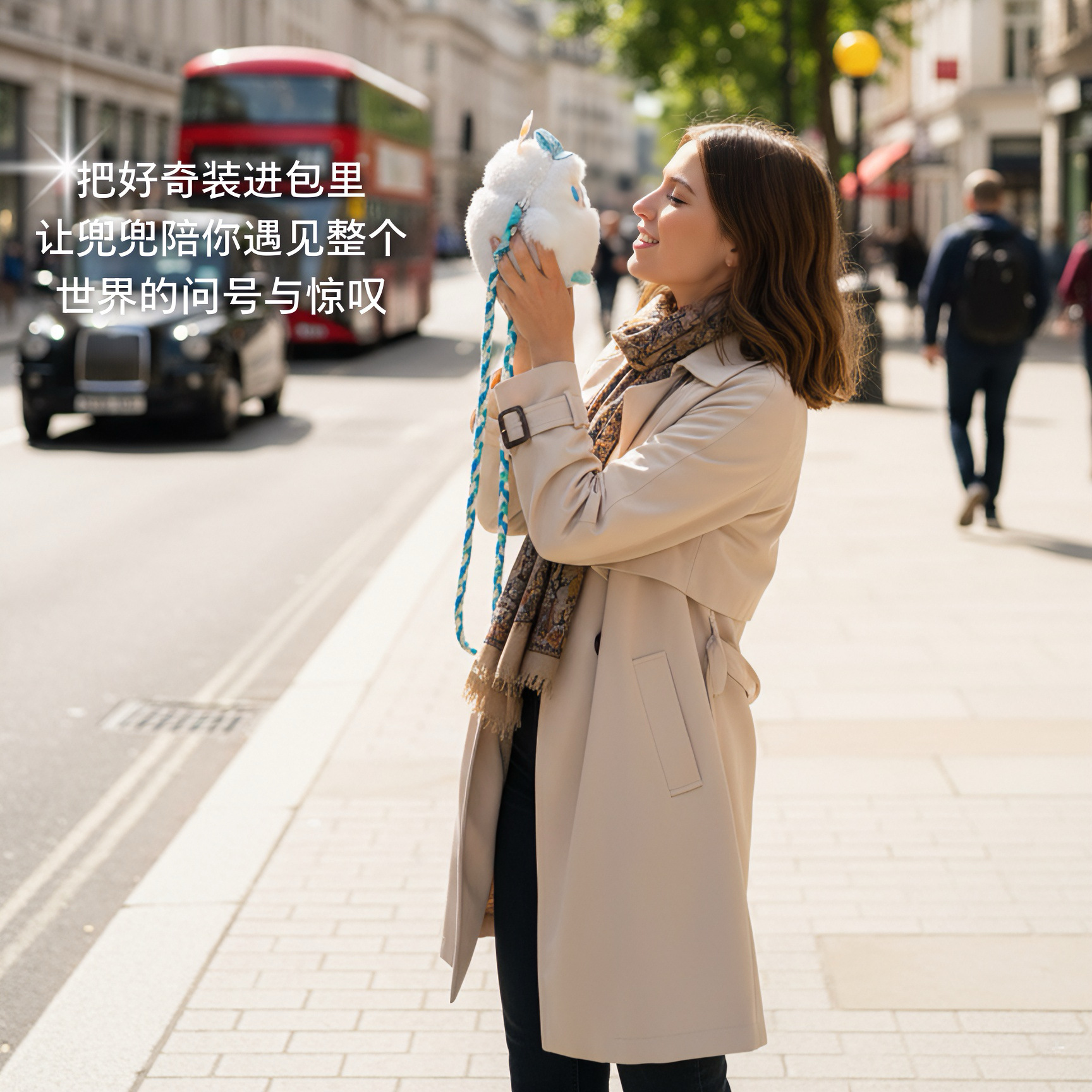 星星人/毛绒挂件/挂件/钥匙扣公仔挂件/三丽鸥挂件细节图