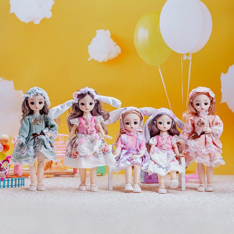 儿童30厘米换装衣服洋娃娃公主套装女孩3-6岁女童玩具4生日礼物5 details Picture