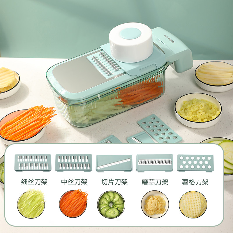 Utensilios para cortar patatas rallador limpiador de hilos rebanadora hogar cocina multiusos limón pepinos lob Specification image