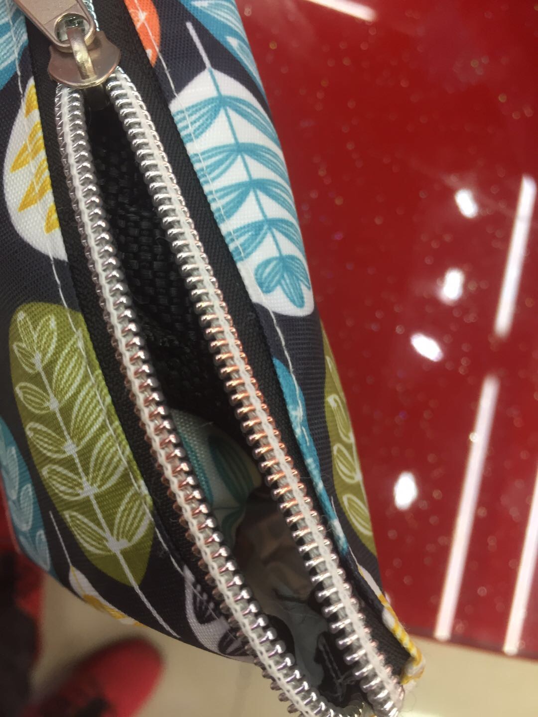 New Korean-style floral fabric folding shopping bags, mother bags, mommy bags, carrying bags, large and small two-piece sets, waterproof Specification image