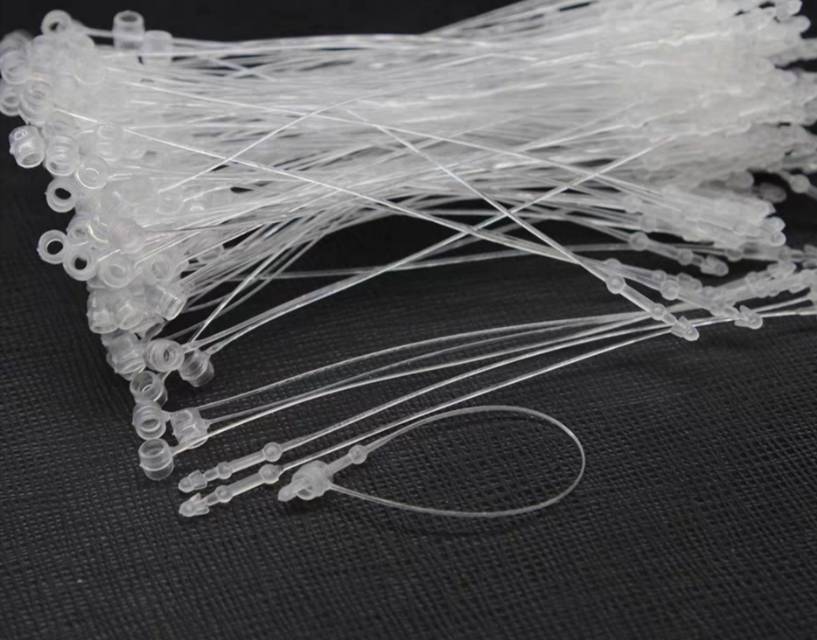 3 Inch Beads Snap Button Tags Line Glue Line Rubber Rope Clothing Tags Wire Clothing Label The Wire Rope To Hang Tag