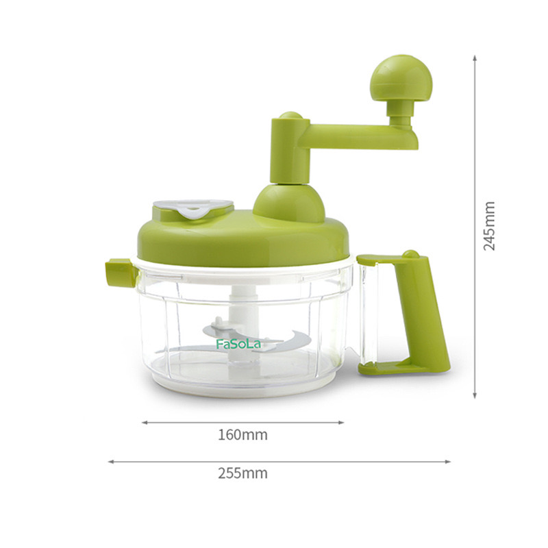 日式多功能切菜器家用绞肉器研磨碎菜器绞菜器手动料理机碎菜器