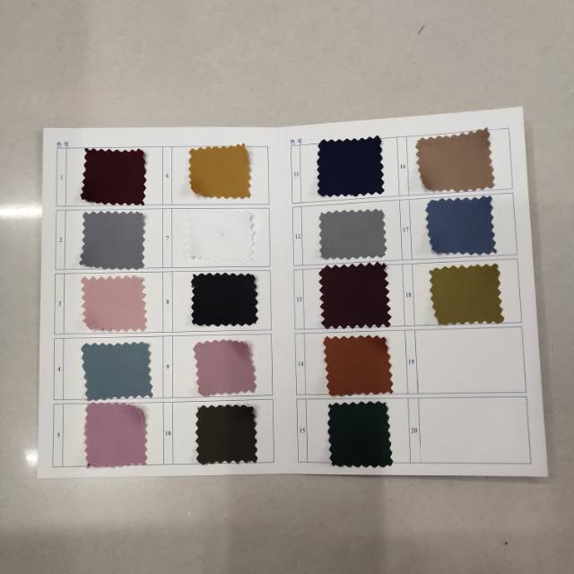 Ant-wrinkled woven fabric for clothing and accessories details Picture