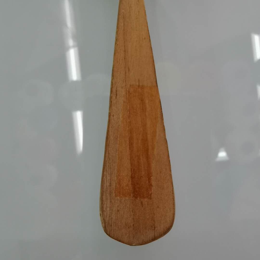 团扇和风纯白白色空白圆形加大空白宣纸木柄团扇扇子产品图