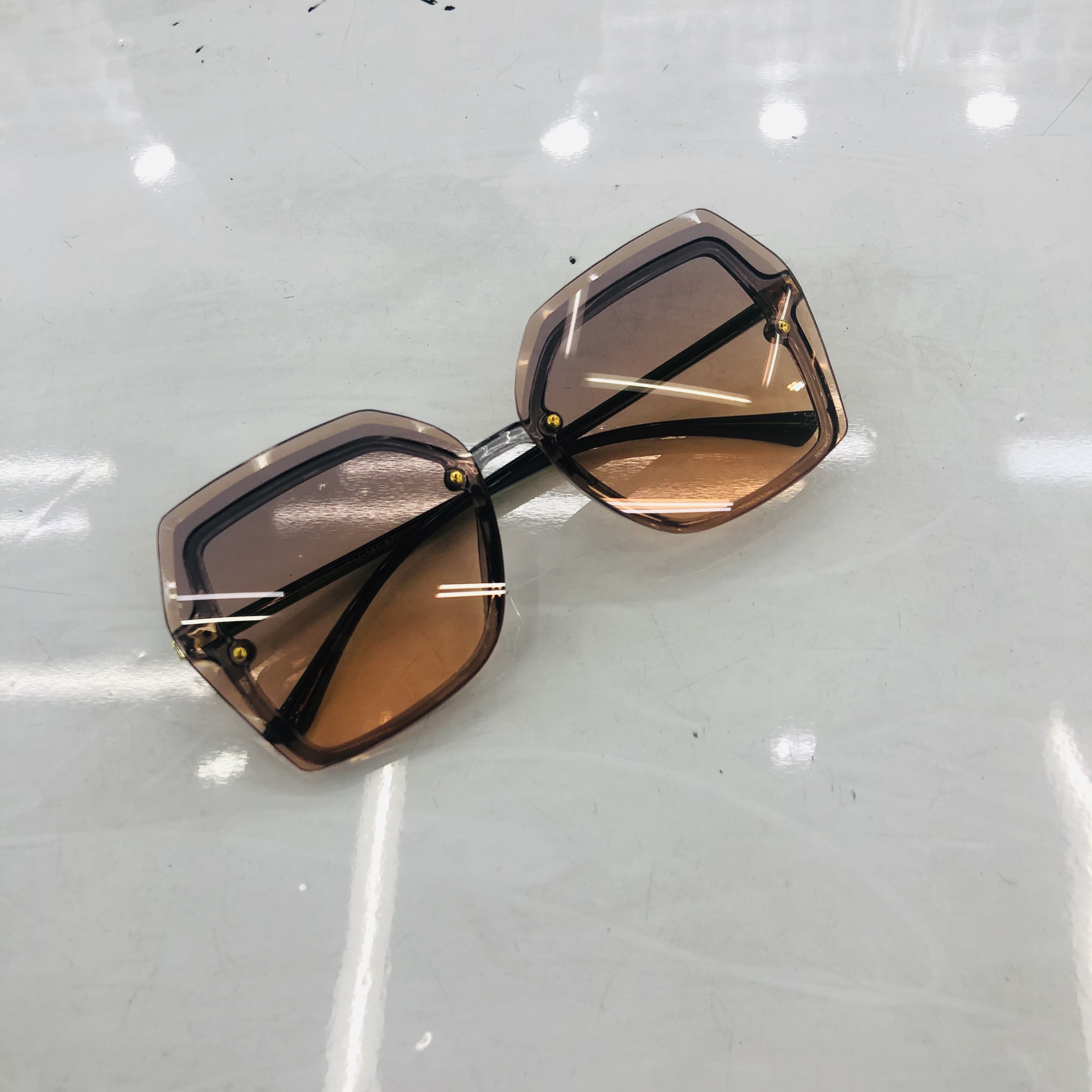 Men's and women's sunglasses fashion versatile new safe driving anti-UV glasses wholesale thumbnail