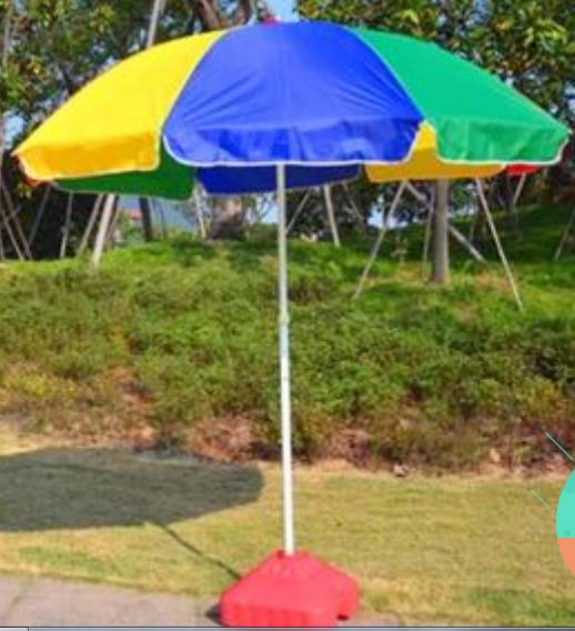 户外大号遮阳摆摊太阳沙滩庭院伞雨伞三米加固大雨伞定制图